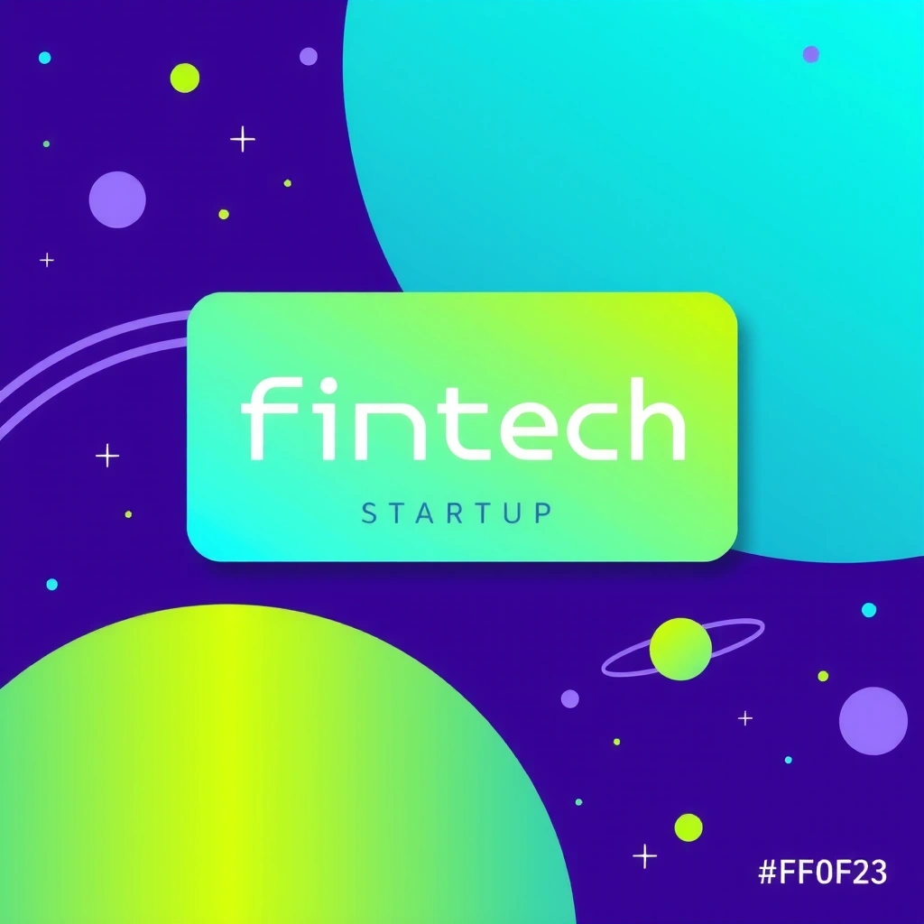 Fintech startup logo